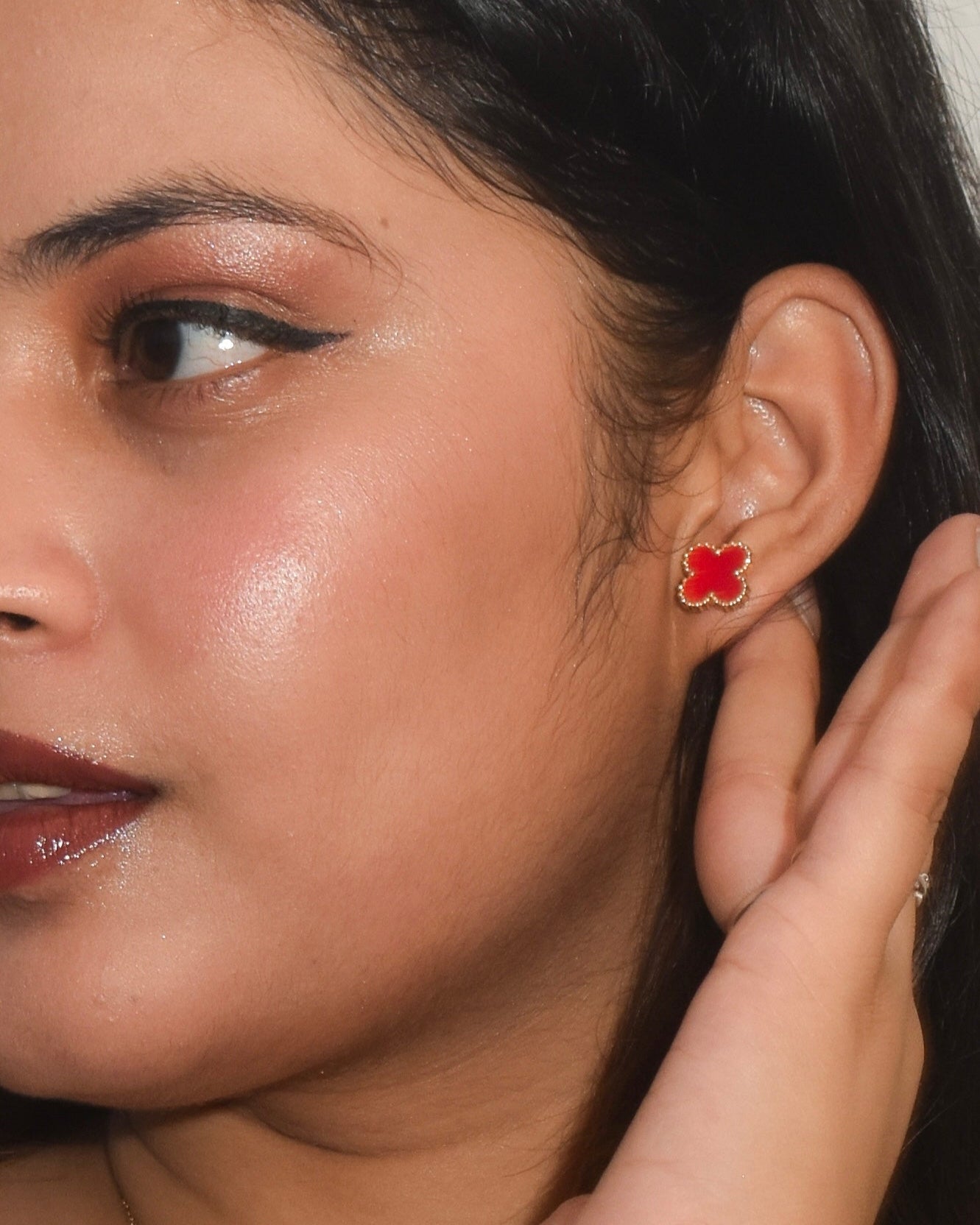 The Fiery Bloom Studs